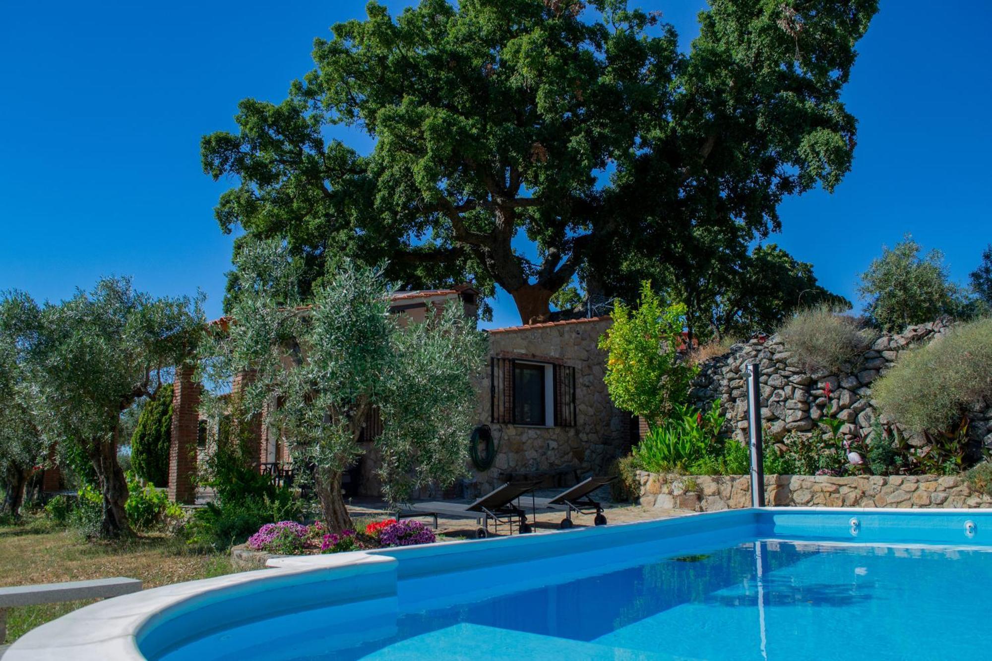 Casa Rural La Recuera Montánchez Buitenkant foto